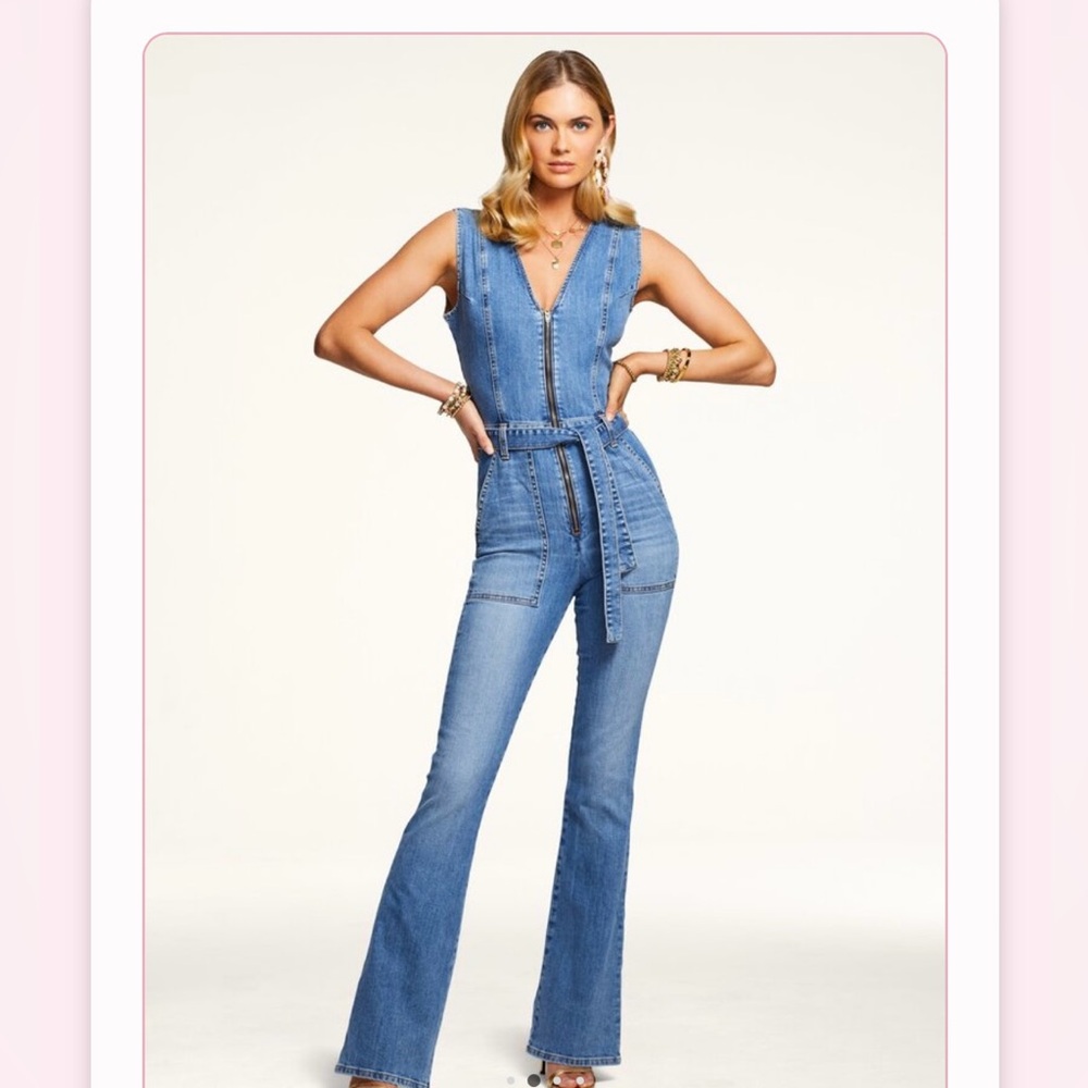 Ramy Brook Seymour Denim Jumpsuit